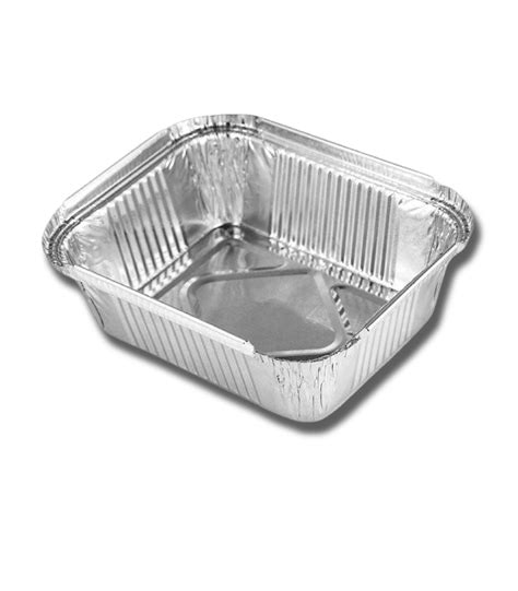 2 1⁄4 Lb Oblong Aluminum Pans 500 Count Heavy Duty Mehr Foil Usa