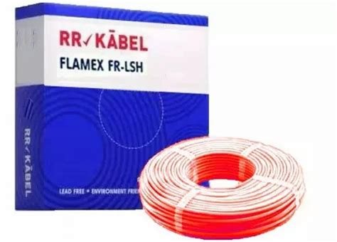 Rr Kabel 1 Sq Mm 1 Core Flame Retardant Low Smoke Halogen Cable Red