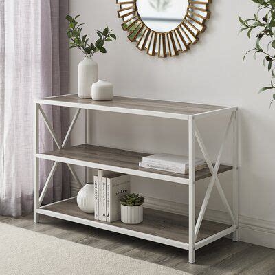 Gracie Oaks Eulas 26 H X 40 W Metal Etagere Bookcase Etagere