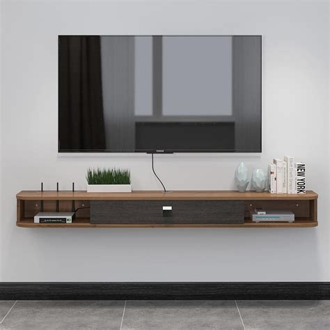 Pmnianhua Floating Tv Console Floating Tv Unit Wall Mounted