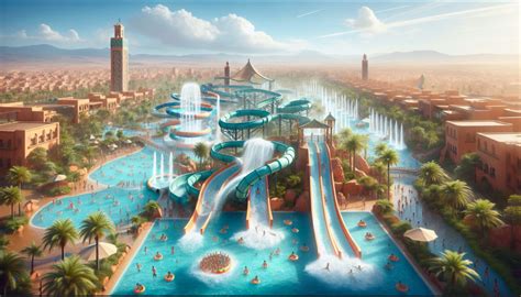 Découvrez les attractions incontournables du parc aquatique de Marrakech