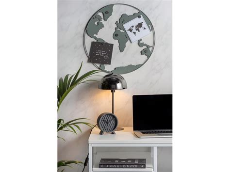 Mappemonde En M Tal Avec Magnets World Map