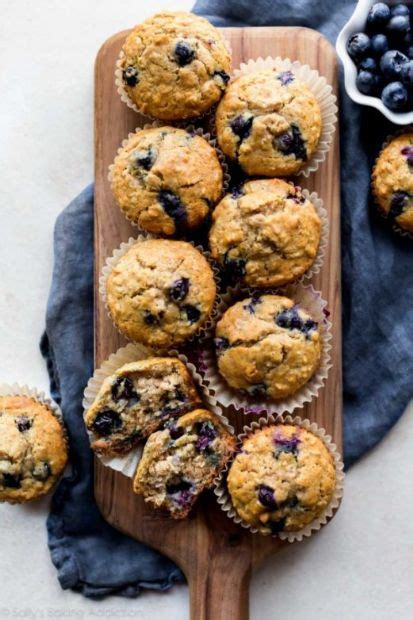 Blueberries Muffins With Oats Recipe Sparkrecipes