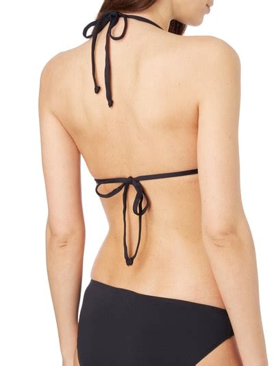 Michael Michael Kors Bikini Oberteil In Triangel Form Schwarz Online