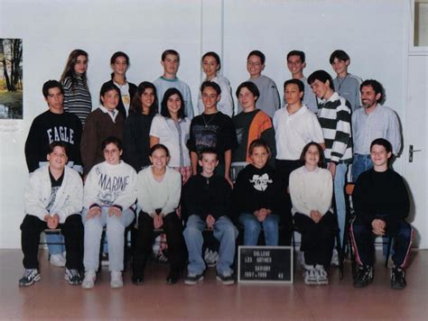 Photo De Classe Me De Coll Ge Les G Tines Ren