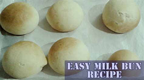 L How To Make Milk Bun L Soft And Easy Milk Bun Recipe L Youtube