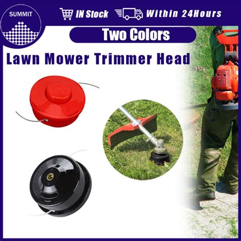 M10 1 25 Universal PP Nylon Brush Cutter Mower Bump Spool Manual Rewind