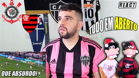 DECISÃO FICOU PRO MARACA REACT CORINTHIANS 0 X 0 FLAMENGO FINAL DA