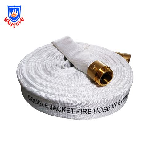 Double Jacket Epdm Liner Fire Resistant Hose Use Foam Monitor And