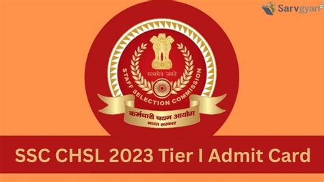 Ssc Chsl Tier Admit Card Released Direct Link Here Free