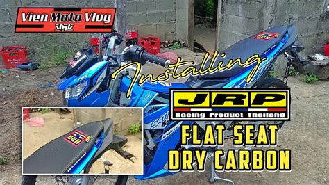 JRP Flat Seat DRY CARBON Raider 150 Fi Vlog 28 YouTube