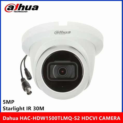 Dahua Hac Hdw Tlmq S Mp Starlight Ir M Hdcvi Eyeball Camera