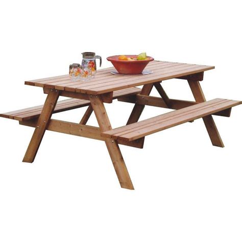 Mesa De Madera Para Jard N