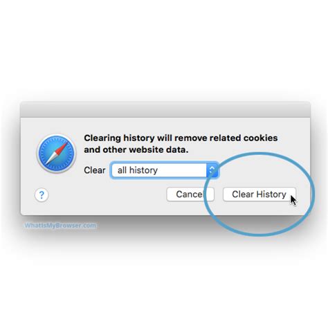 Clear Cache History And Cookies On Safari