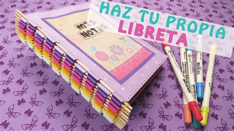 Haz Tu Propia Libreta Encuadernada Con Palitos Como Hacer Una Libreta