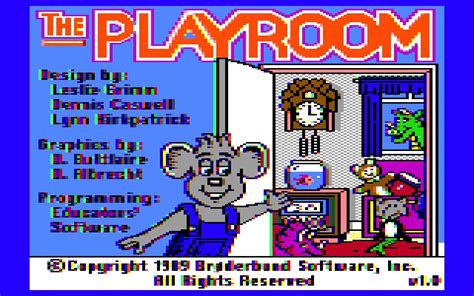 Antoine Vignau On Twitter Apple Ii Crack Of The Playroom On 3 5 Broderbund 1989