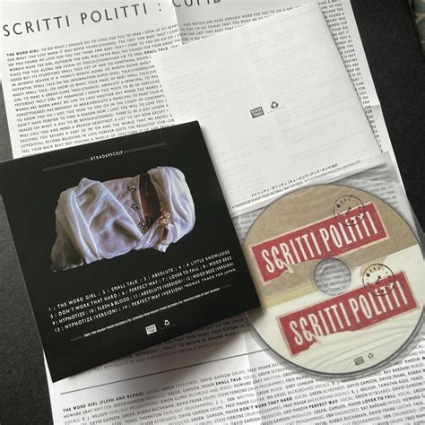 Scritti Politti Cupid Psyche 85 Japanese Re Issue CD Rough Trade