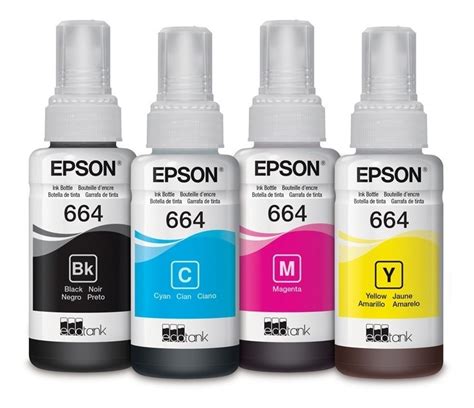 Tinta Epson Repuesto Original De Tinta Continua Ahorro Y Calidad