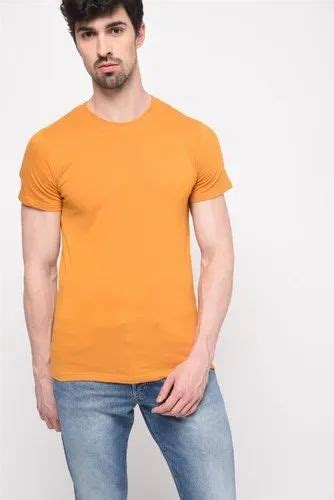 Hosiery Sinker Men Half Sleeve T Shirt Size S Xxl At Rs 150 In New Delhi