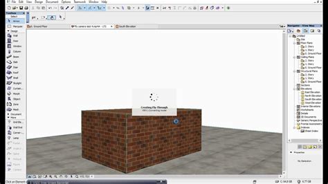 Archicad Animation Camera Fly Through Simple Tutorial Youtube