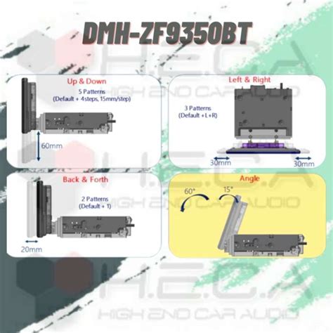 Promo Pioneer Dmh Zf Bt Floating Head Unit Inch Single Din Layar