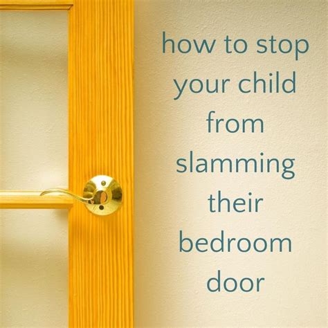 How to Teach Kids to Stop Slamming the Door - the Easy Way!