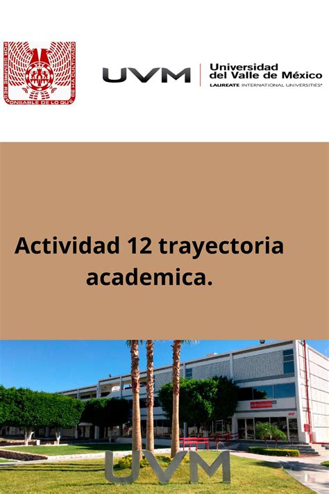 actividad 12 plan de trayectoria académica Estrategias de Aprendizaje