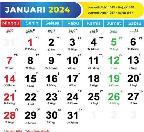 Calendar 2024 Indonesia With Islamic Dates - Dawn Mollee