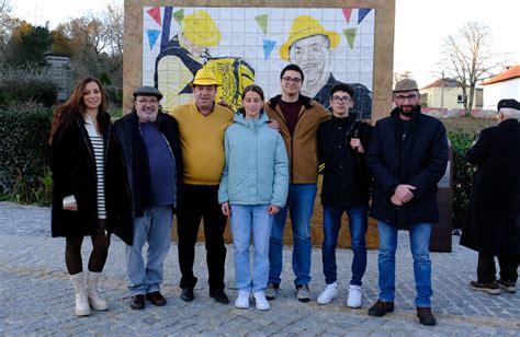 Augusto Canário e Quim Barreiros imortalizados na Quinta de Santoinho