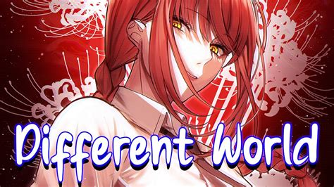 Nightcore Different World Lyrics Alan Walker Feat Sofia Carson