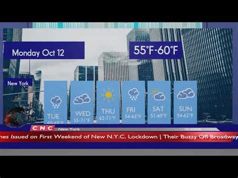 Weather Forecast New York New York Weather Forecast And Local News 10