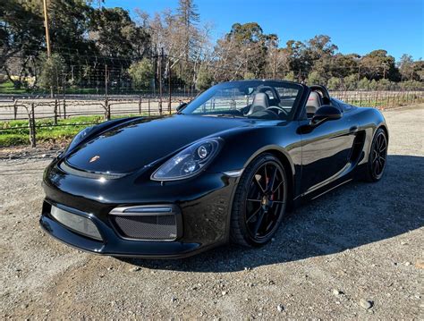 11k Mile 2016 Porsche 981 Boxster Spyder 6 Speed Pcarmarket