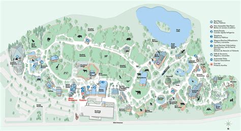 Denver Zoo Map by SilverFoxFeather on DeviantArt