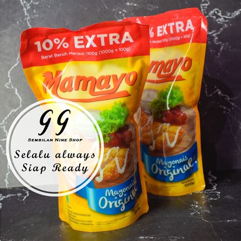 Jual MAMAYO Mayonais Original 1 KG Mayonaise Mayo Mayones Mayonnaise