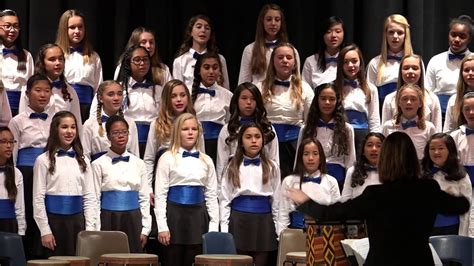 Stanford Middle School Chorus Concert 12 2 2015 Pt 1 Youtube