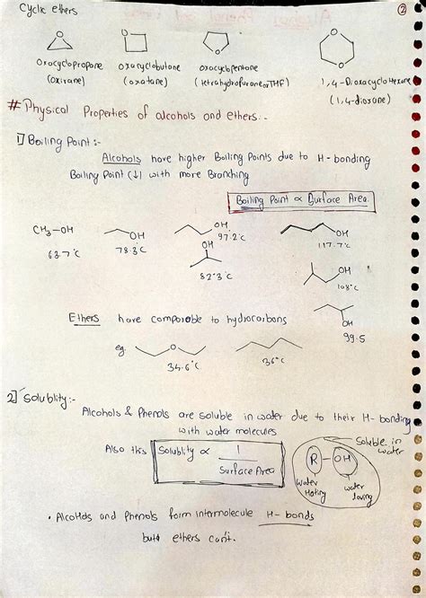 Solution Alcohol Phenols And Ethers Part Studypool