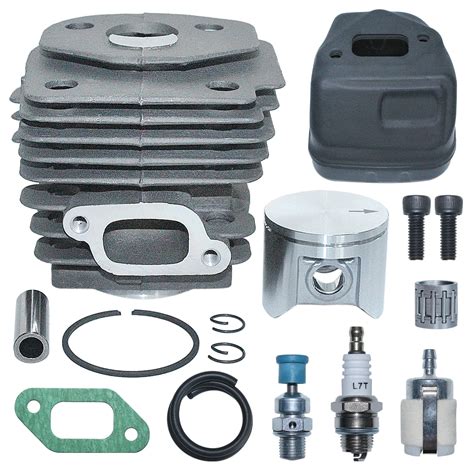 Mm Cylinder Piston Exhaust Muffler Kit For Husqvarna Fuel