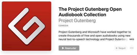 Audiolibros Gratis Del Proyecto Gutenberg Generados Por Ia Leer En