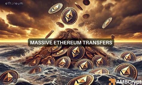 Las Ballenas De Ethereum Se Deshacen De 530 Millones En ETH Esto