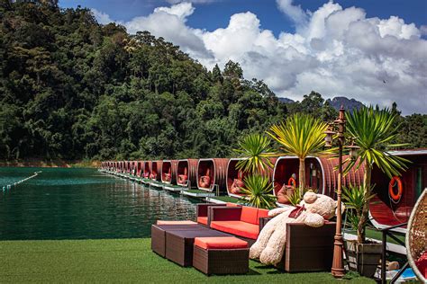 Khao Sok National Park Floating Bungalows