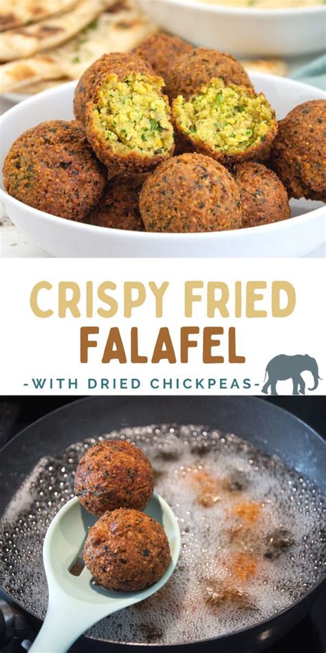 These Crispy Fried Falafel Are Made From Dried Chickpeas And So So