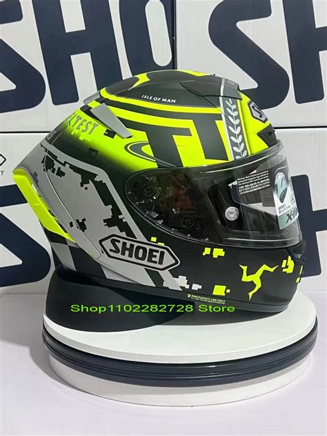 Shoei X X X Spirit The Isle Of Man Tt Races Casco Integrale