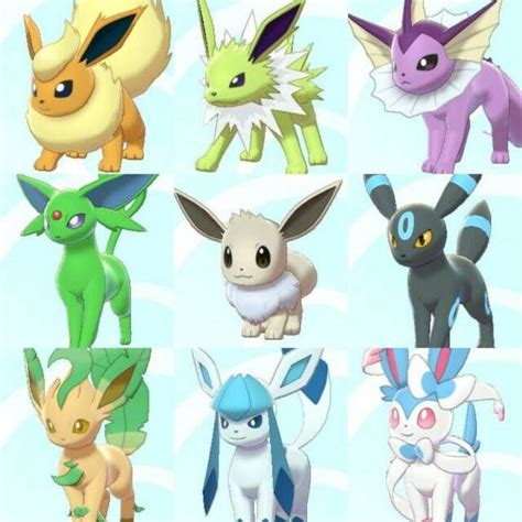 Pokemon Sword And Shield Eeveelution Bundle 6iv Ev Trained Square Shiny