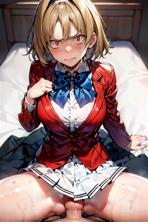 Rule 34 Ai Generated Angry Angry Face Angry Sex Ayanokouji Kiyotaka Bed Big Breasts Censored