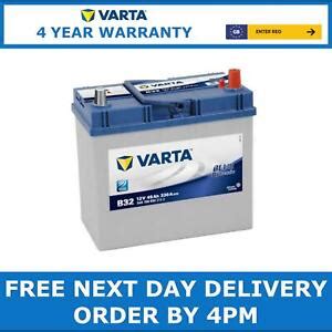 B32 Car Battery 12V Varta Blue Dynamic Sealed Calcium 4 Yr Warranty