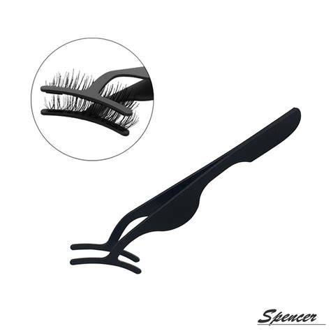 Spencer 1pc Stainless Steel False Eyelashes Extension Applicator Tool