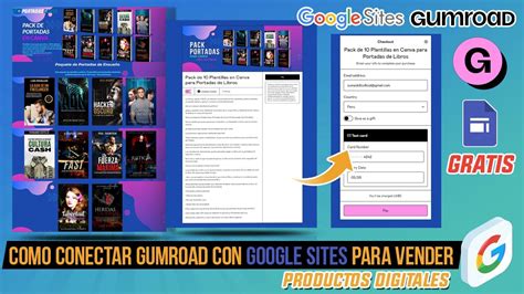 C Mo Crear Una Tienda De Productos Digitales En Google Sites Gratis