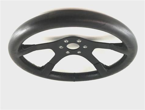 Genuine Ford RS Motorsport Leather 4 Spoke Steering Wheel Escort