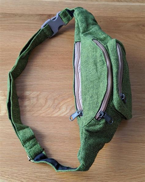 Handmade Bumbag Money Belt Fanny Pack For Unisex In Vibrant Etsy