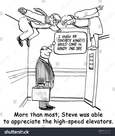 Elevator Cartoon